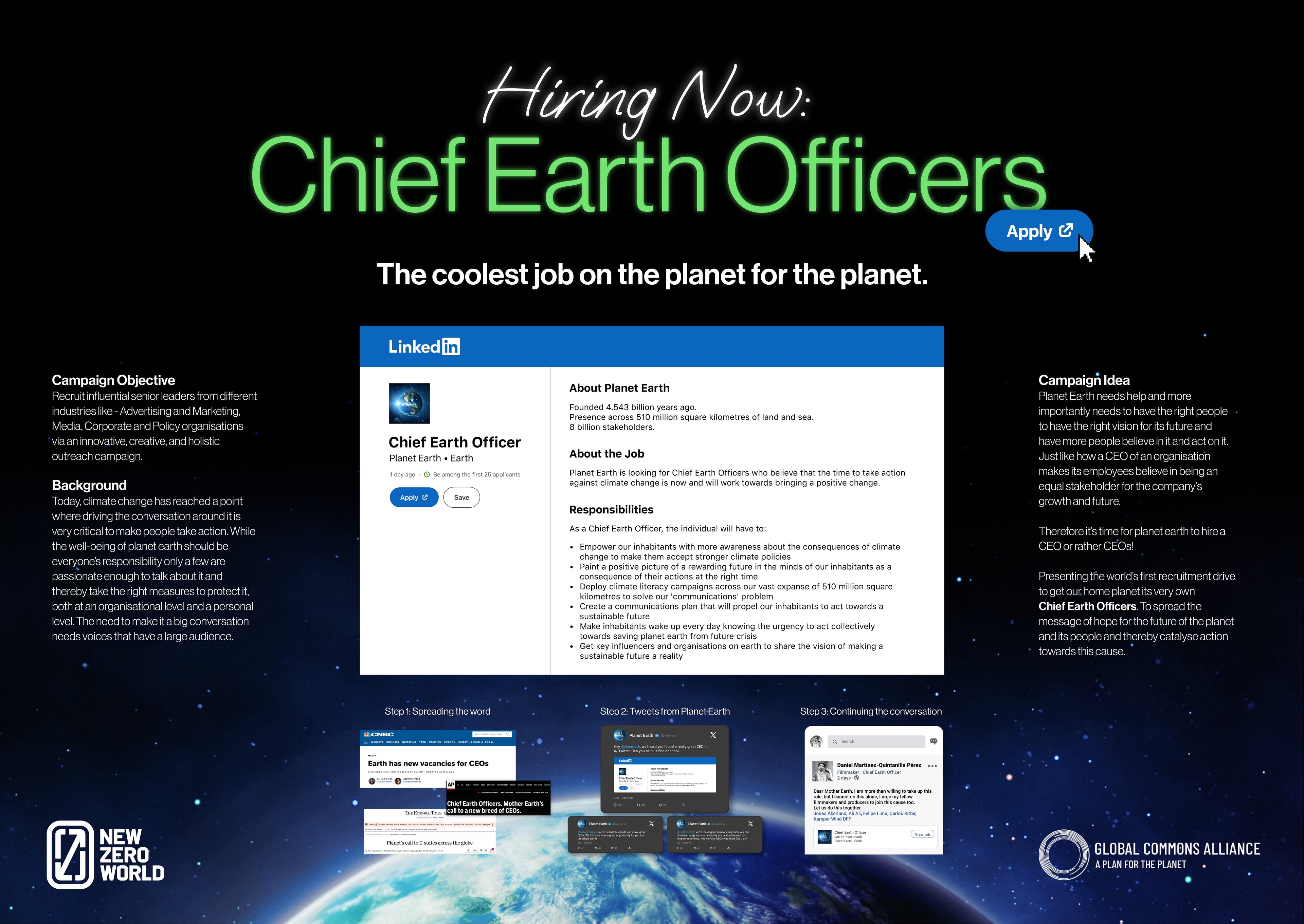 Chief Earth Officers — The Brief 2023